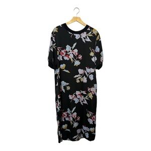 WHO WHAT WEAR Heirloom Floral Dress Women's Size Medium